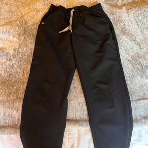 High Waisted Zamora™ Jogger Scrub Pants in Black Size XS Regular